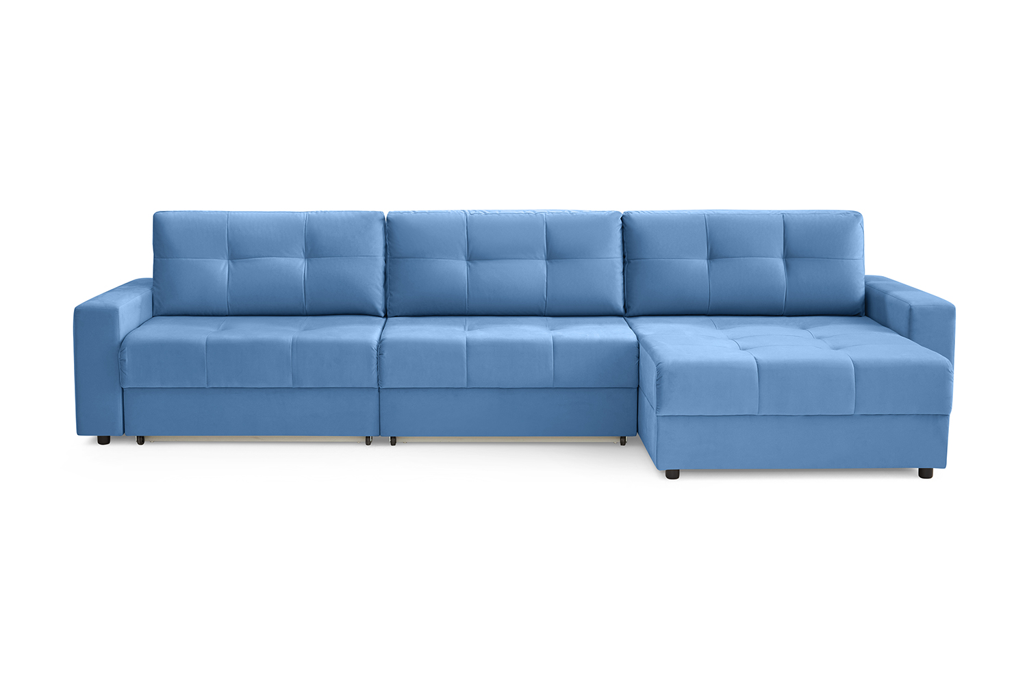 Манчестер 292 диван-кровать 1,5ек-1,5ек-1,5пф  840 синий